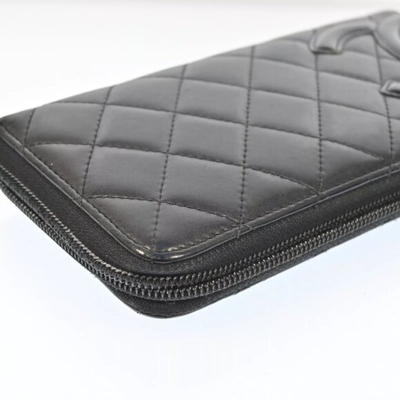❤️CHANEL Cambon Black Leather Wallet/Clutch❤️ - Picture 5 of 16